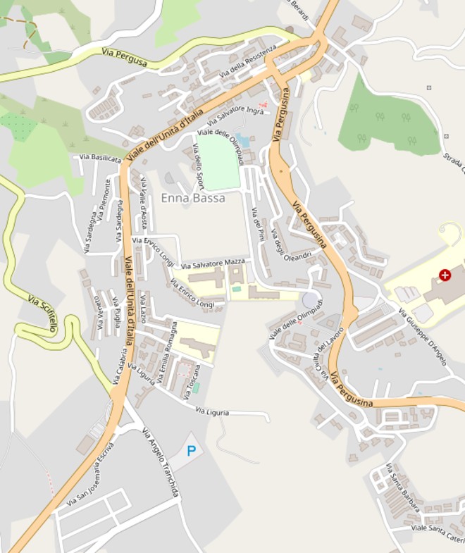 Enna Bassa Mappa