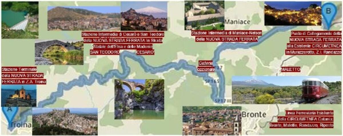 Petizione a Regione per collegare i comuni del versante meridionale dei Nebrodi alla Circumetnea - 