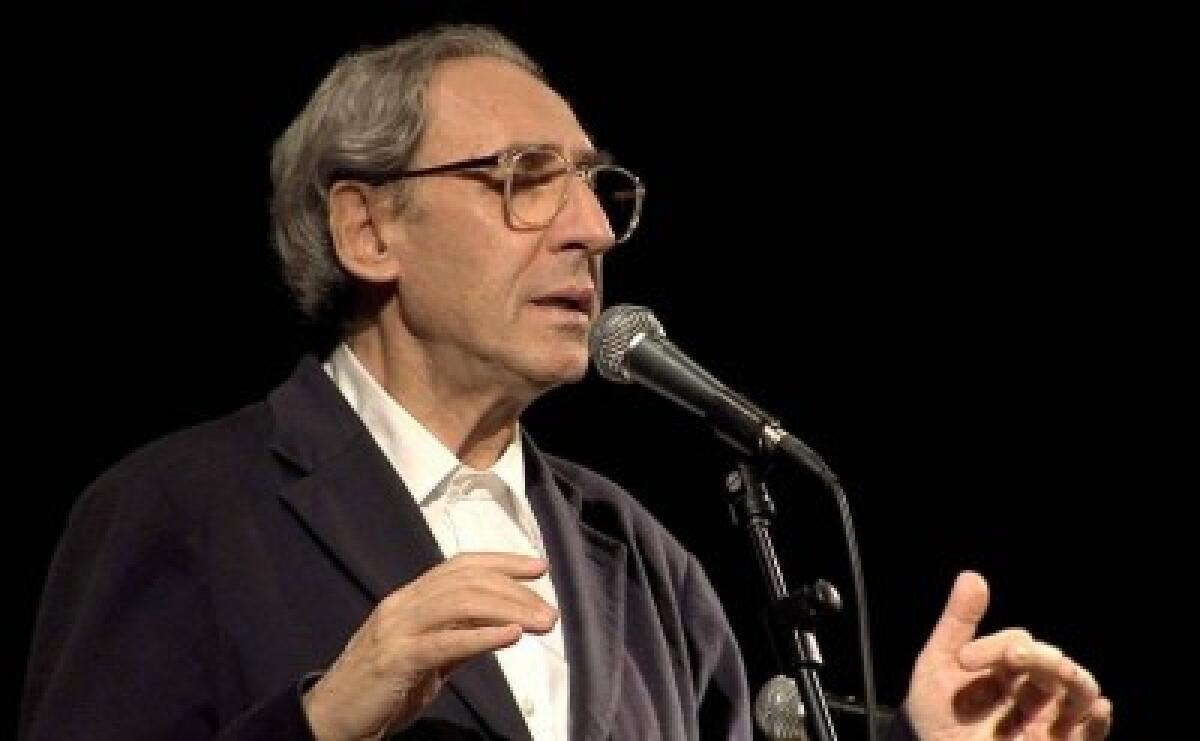 Franco Battiato. Davanti ai simboli rispettoso silenzio - 