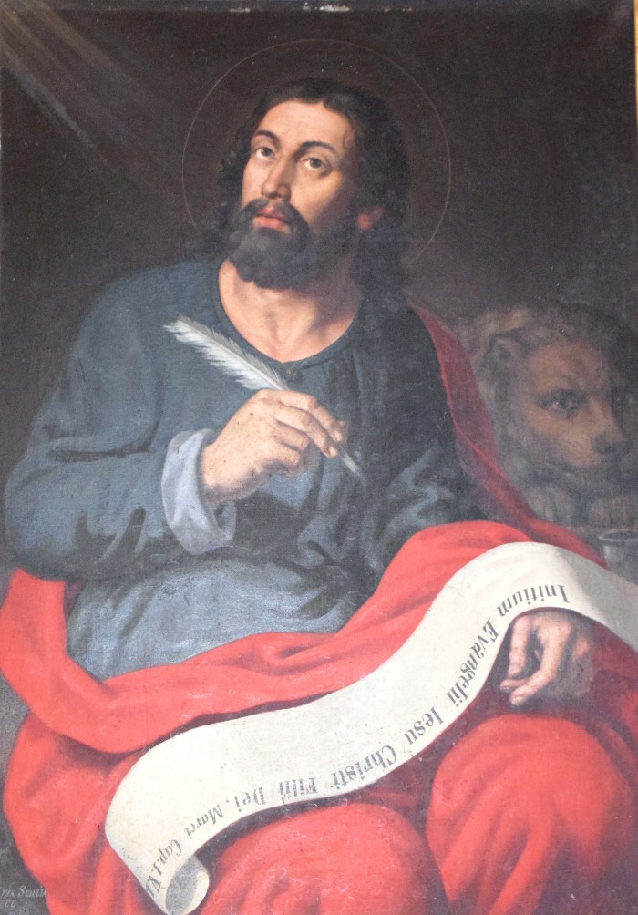 Giuseppe Scillia, San Marco,1860, olio su tela, 130 x 100 cm