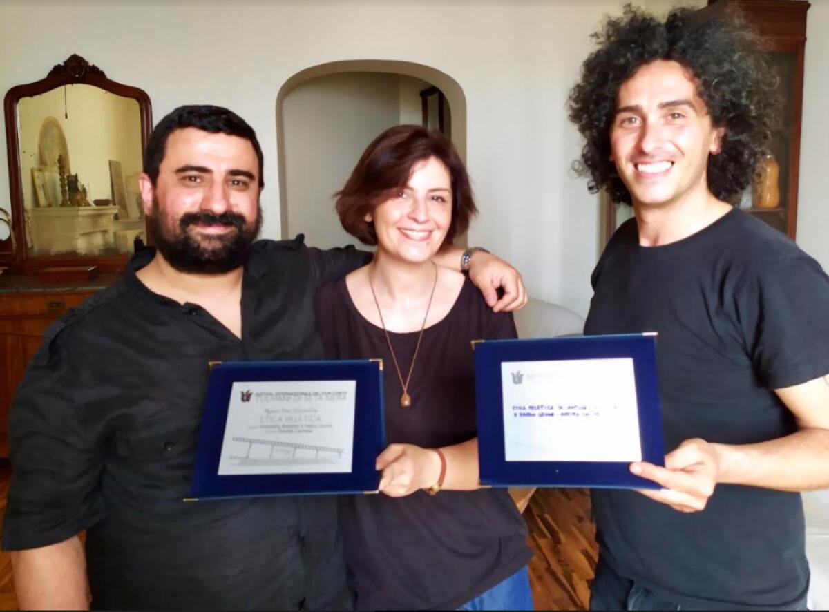 Video “Etica Peletica” di Davide Campisi pluripremiato al festival internazionale del corto "Tulipani di seta nera”. Clip firmato Antonella Barbera e Fabio Leone - 