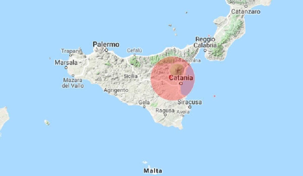 Sciame sismico nel Catanese, la più forte di magnitudo 4.3 - Avvertita anche in provincia di Enna - 