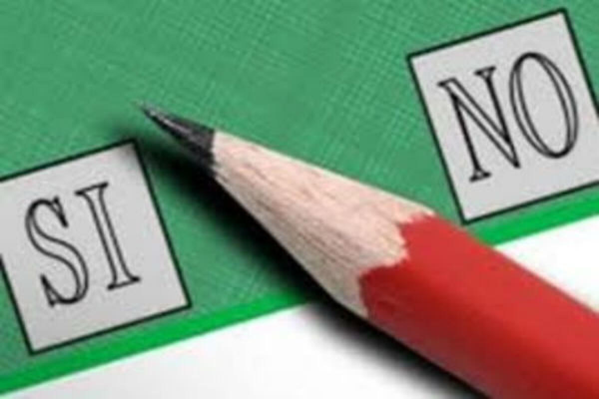 Referendum sulla giustizia. Domenica 12 giugno: in provincia di Enna affluenza del 15,70% - 