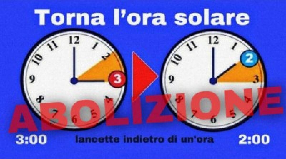 Per contrastare la crisi energetica si sospenda l’ora solare - 