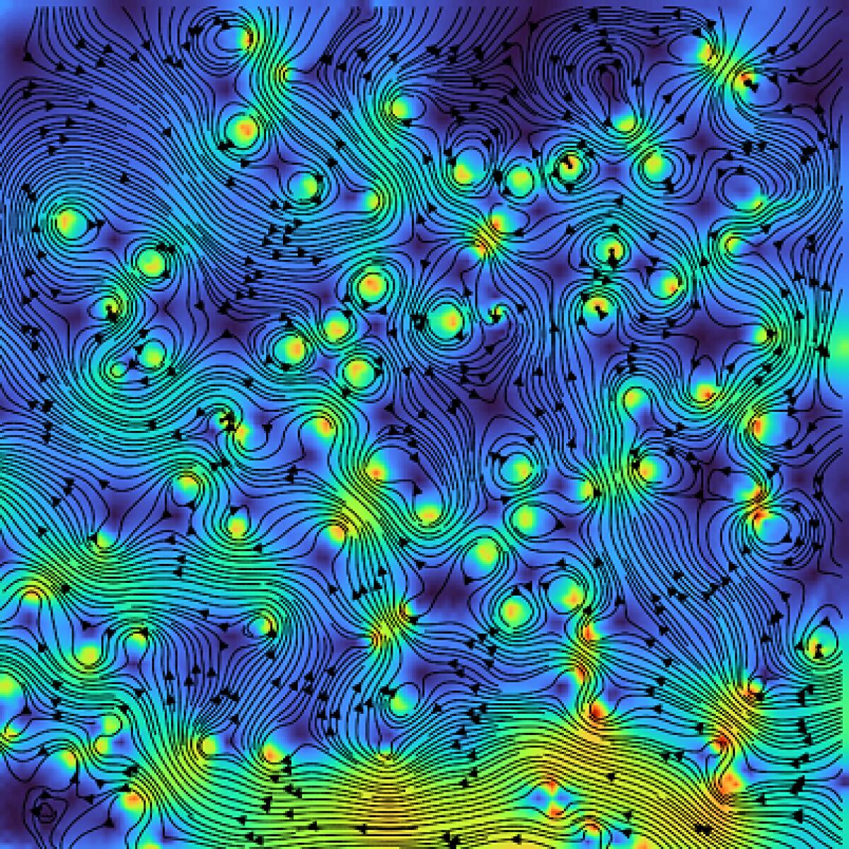 Così è il moto turbolento in un fluido di luce - 