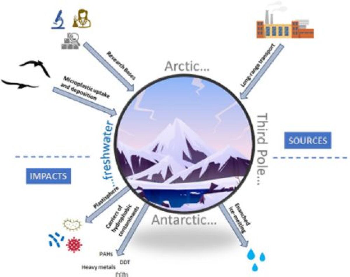 Plastisfera, microecosistemi artificiali nelle acque dolci degli habitat ghiacciati - 