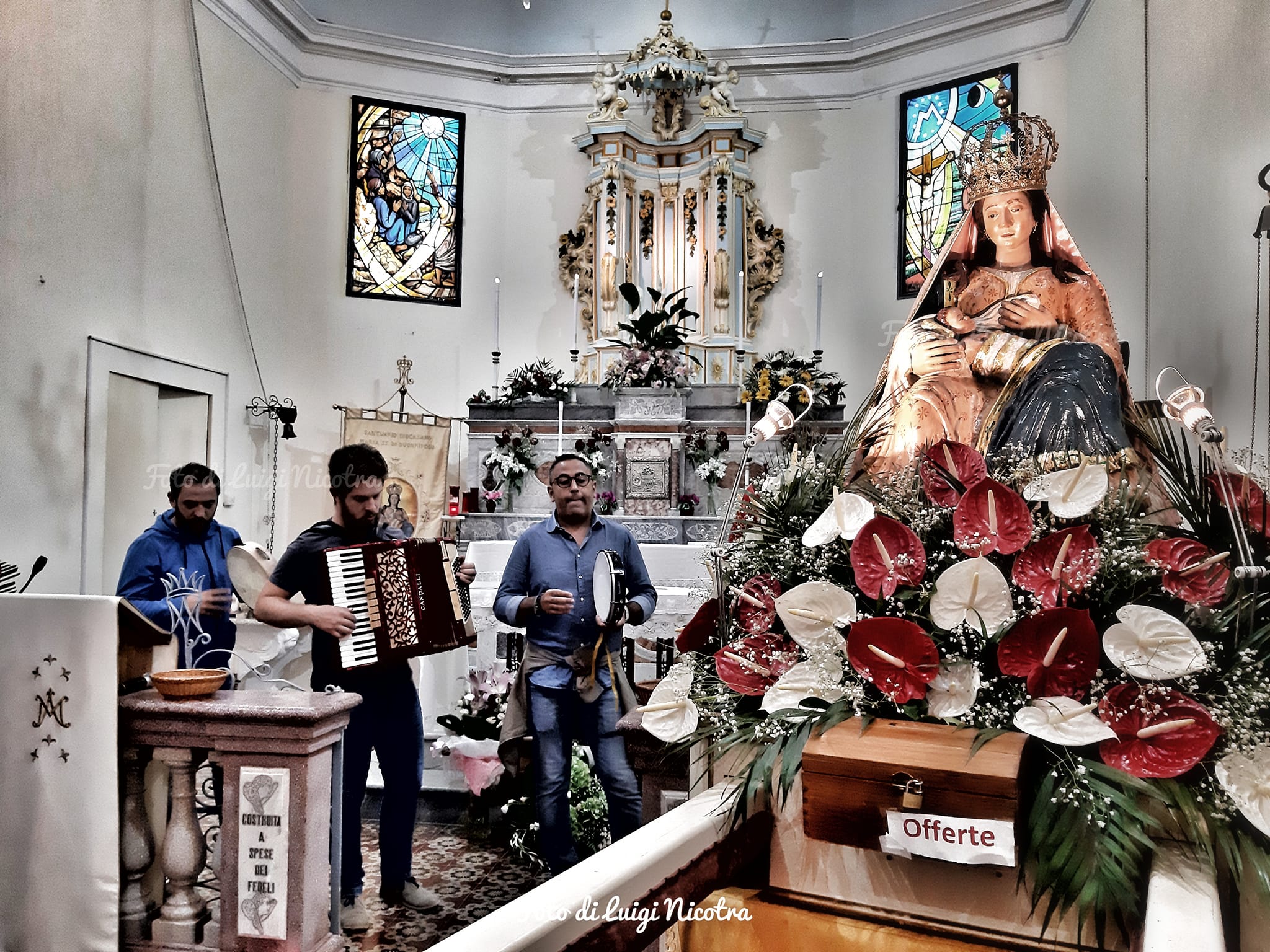 Calascibetta. Festa Madonna di Buonriposo settembre
