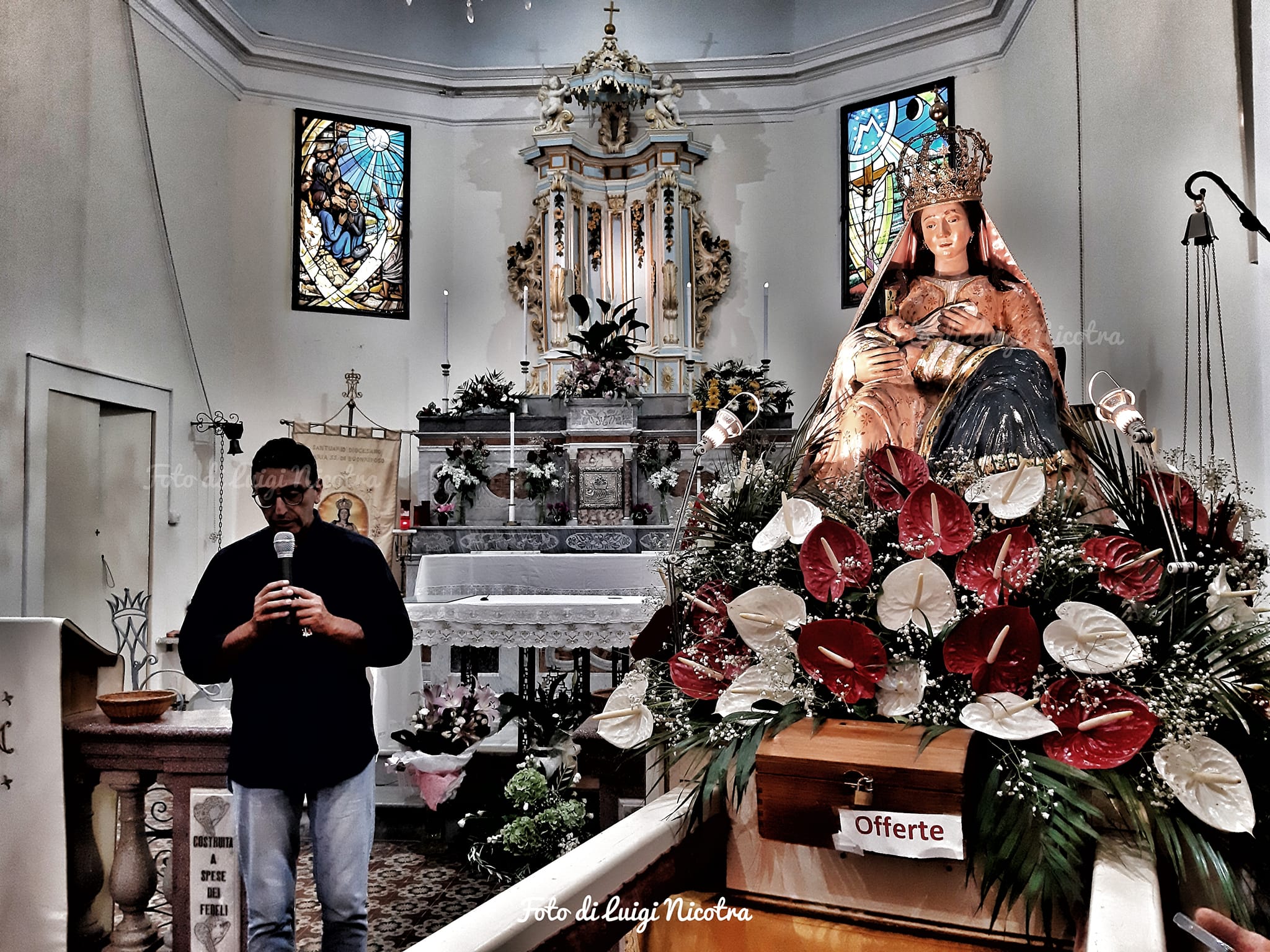 Calascibetta. Festa Madonna di Buonriposo settembre
