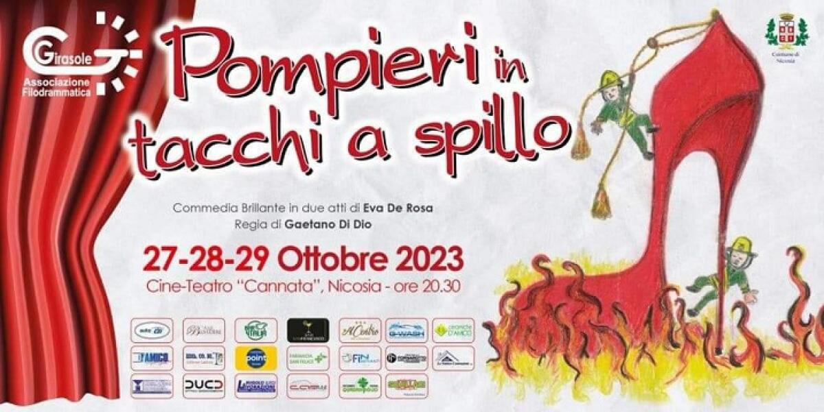 A Nicosia in scena “Pompieri in tacchi a spillo” della Filodrammatica Girasole - 