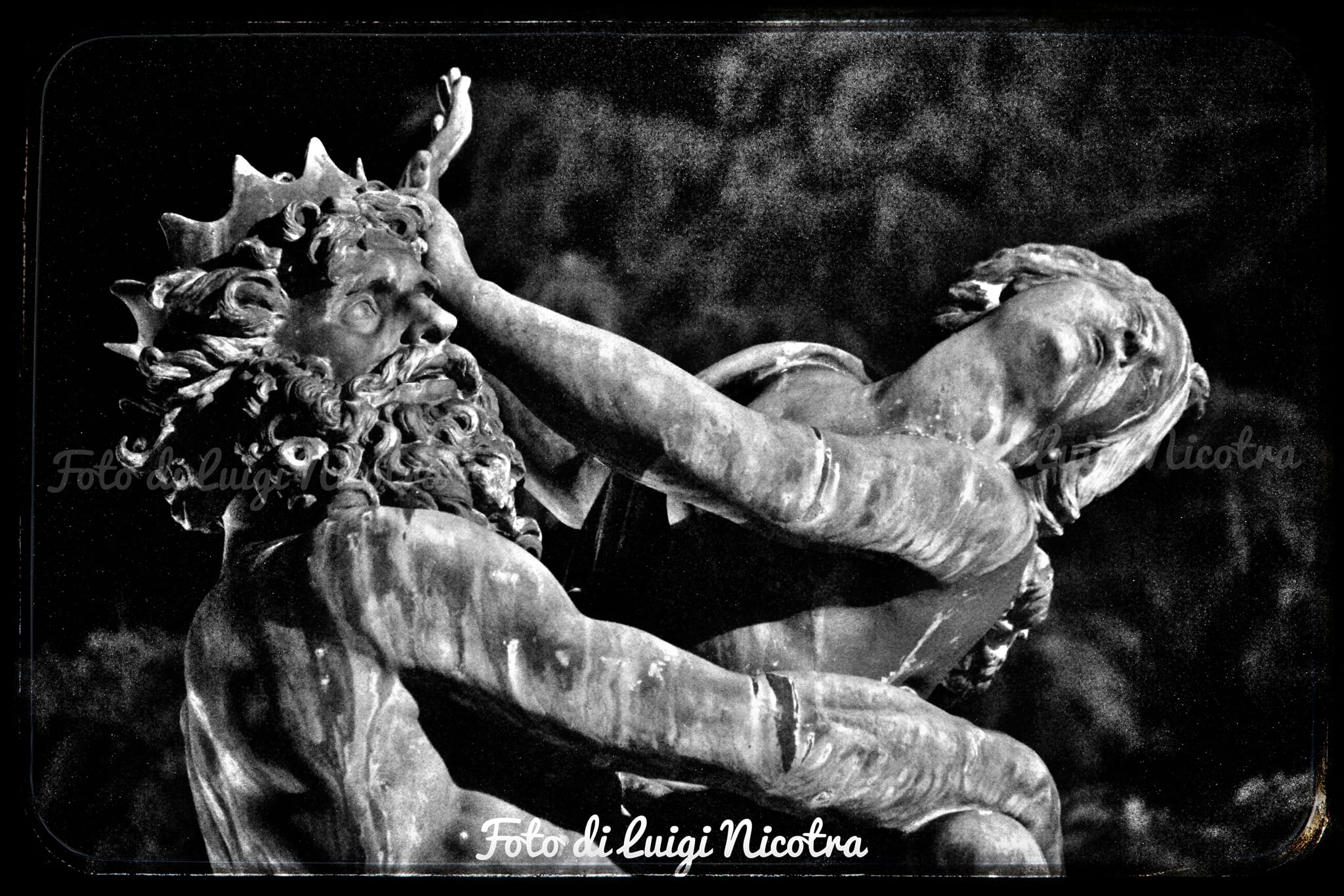 Enna. La fontana del Belvedere e i suoi volti