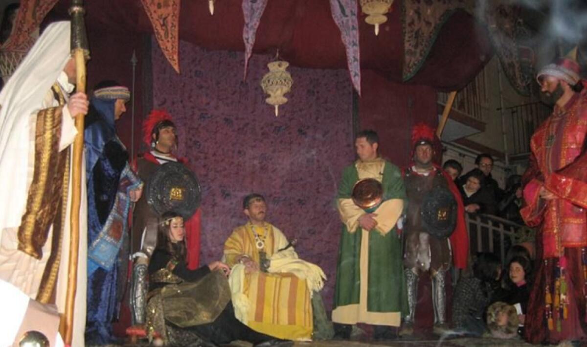 Evento dell'Adorazione de Magi a Gagliano Castelferrato - 