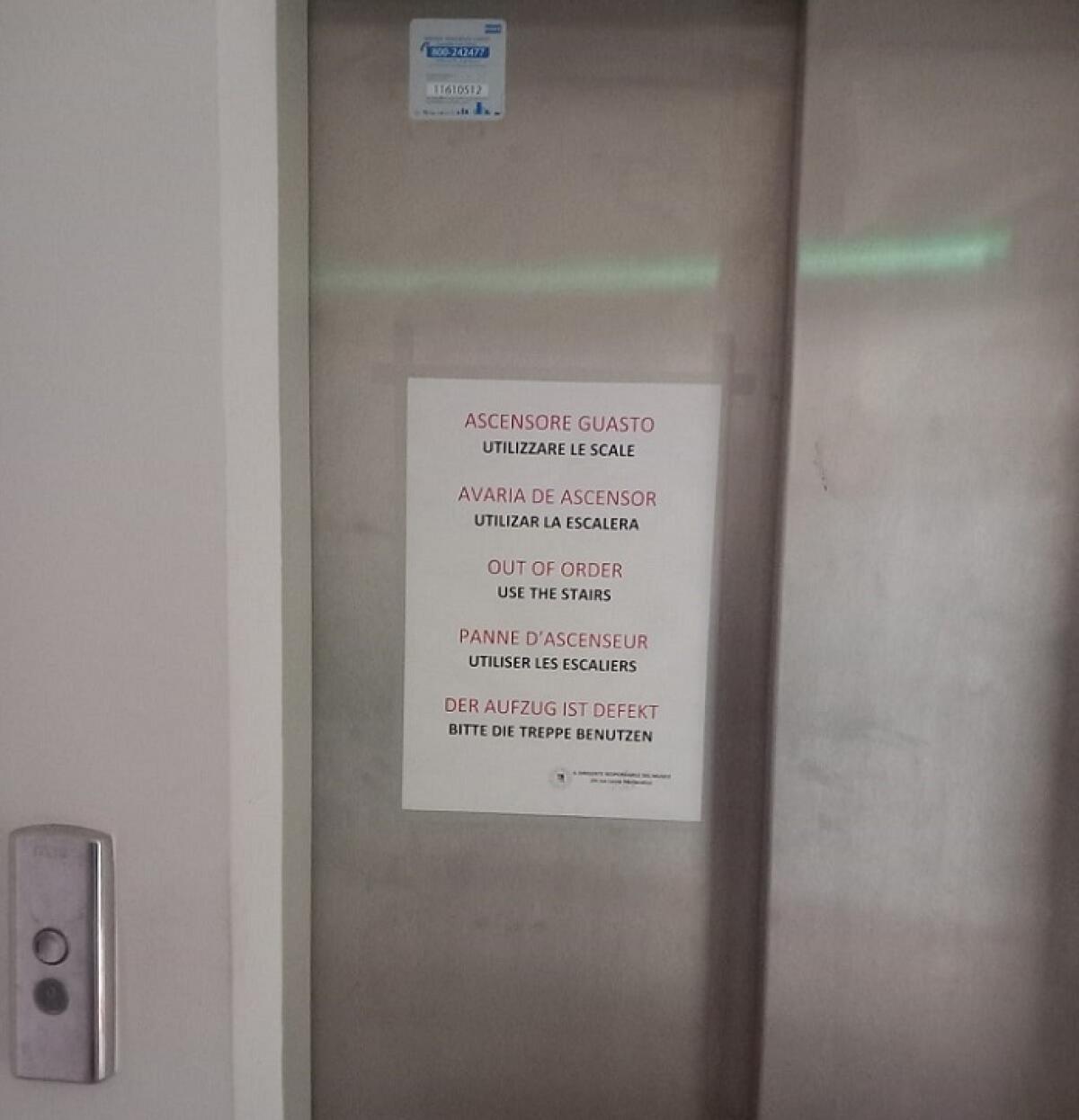 Aidone. Al museo ascensore guasto da 20 anni. Lettera aperta dello studente Catalano: "perché la cultura è di tutti, nessuno escluso" - 