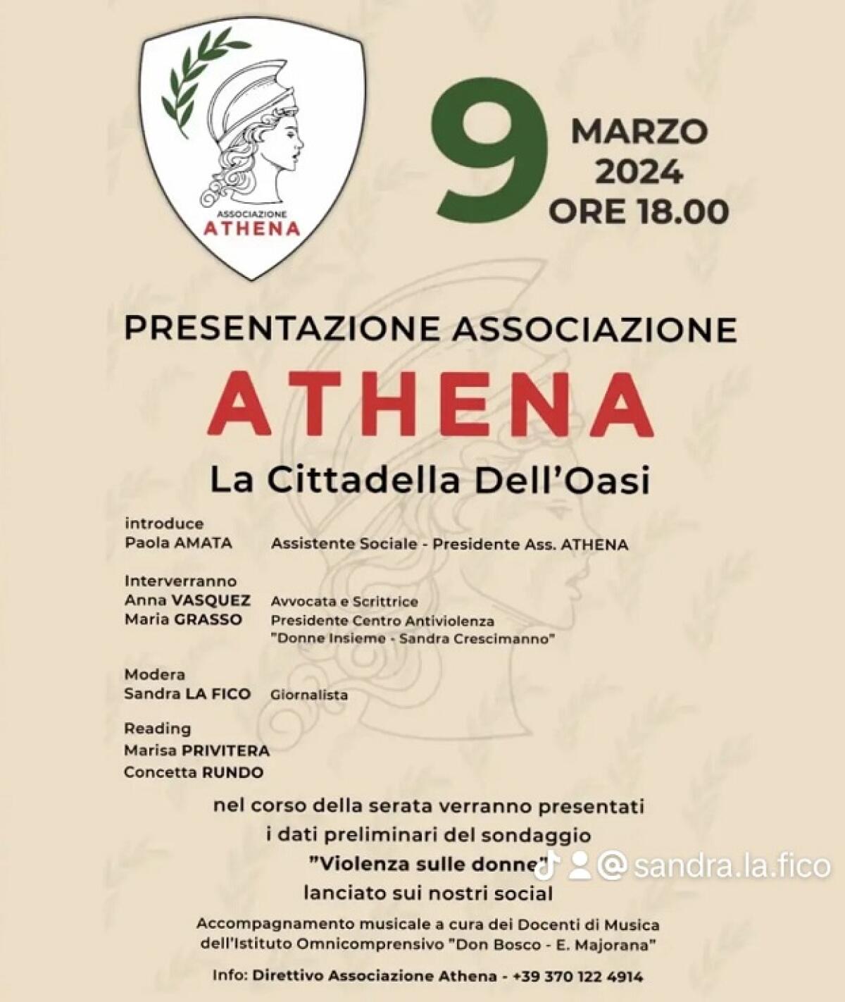 Troina. L’Associazione Athena si presenta ufficialmente al pubblico a “La cittadella dell’Oasi” - 