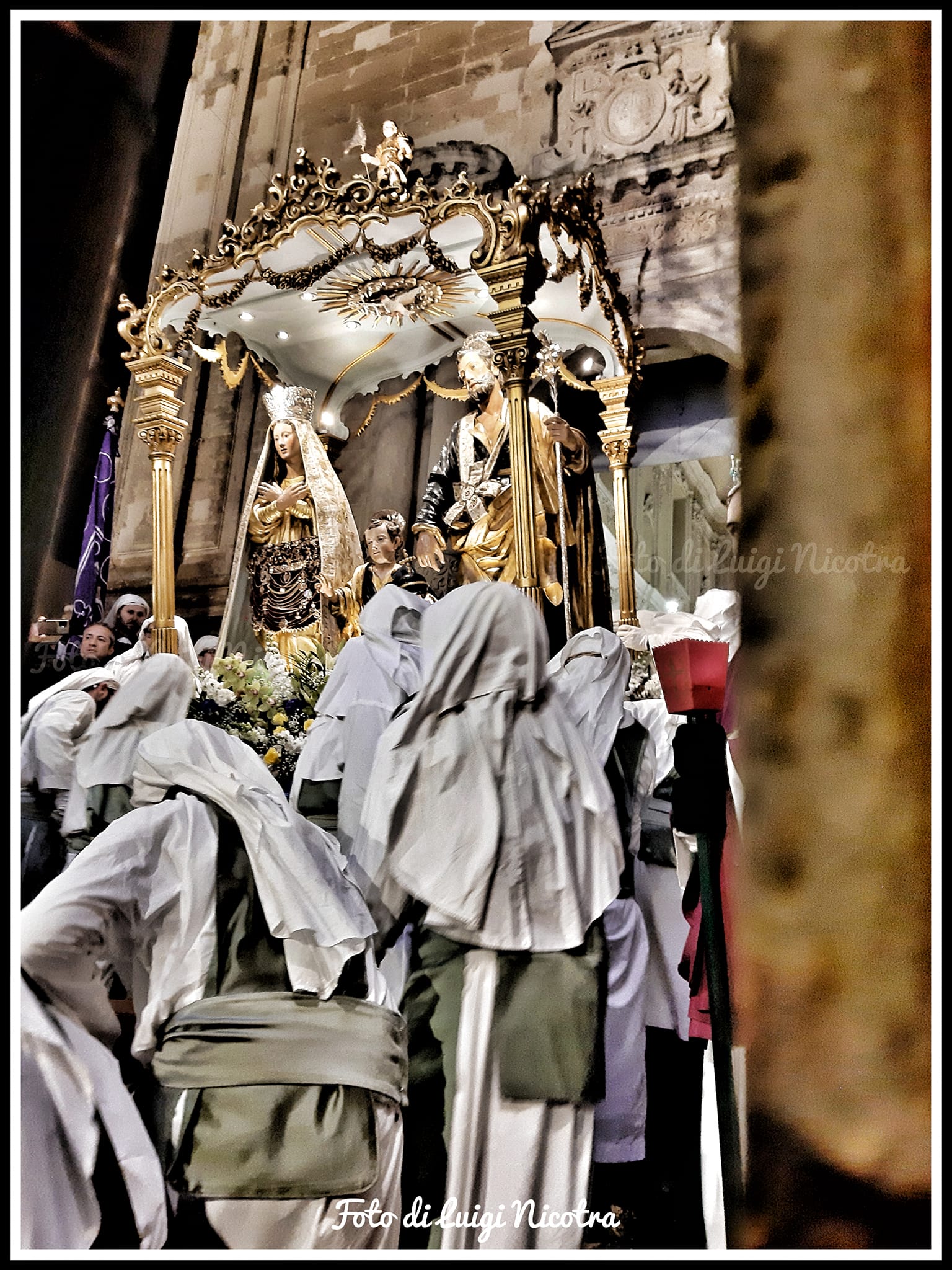 Enna processione San Giuseppe 2024