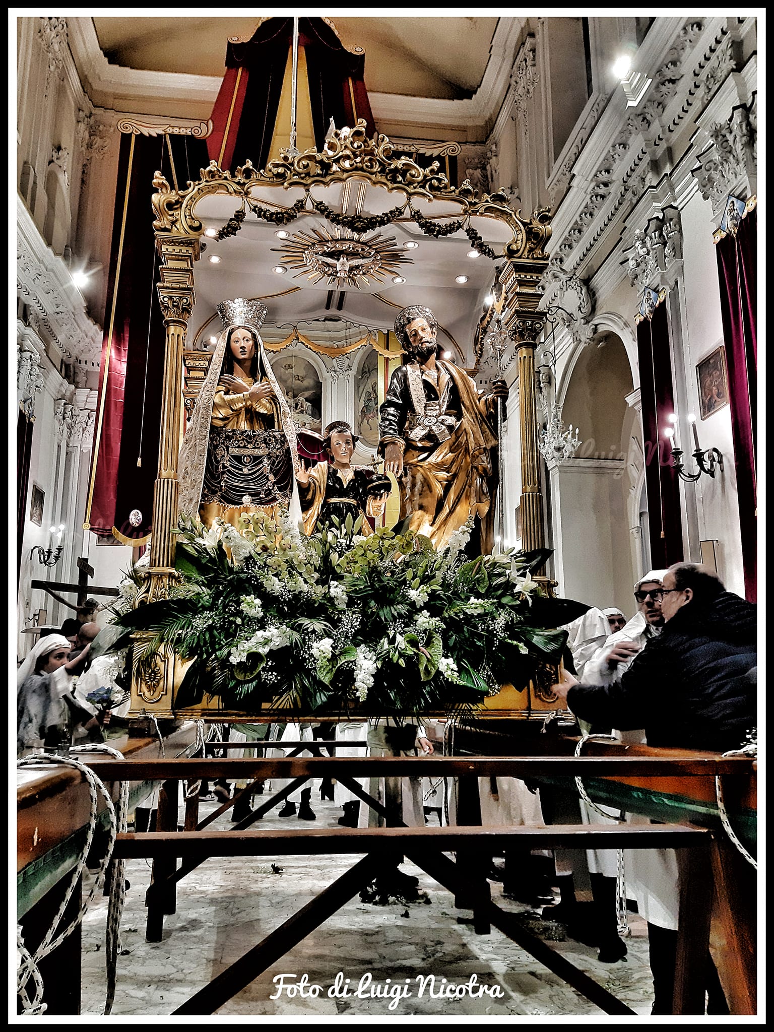 Enna processione San Giuseppe 2024