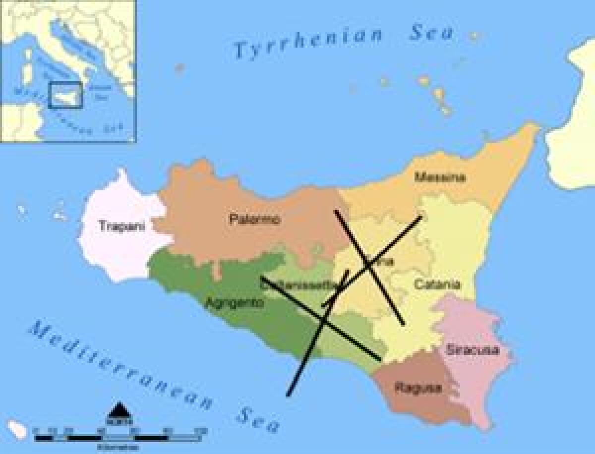 √i√i - Enna e Caltanissetta perdono lo status di capoluoghi di provincia - 