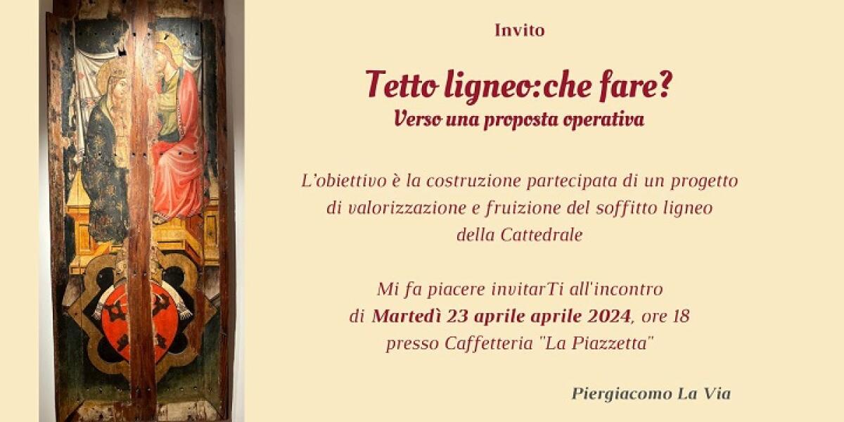 A Nicosia incontro sul soffitto ligneo della Cattedrale: riscoperta e valorizzazione - 