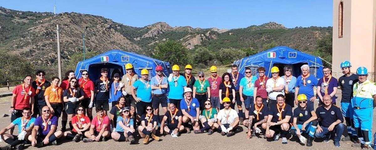 Gagliano C.to: campo di formazione nazionale di protezione civile Agesci - 