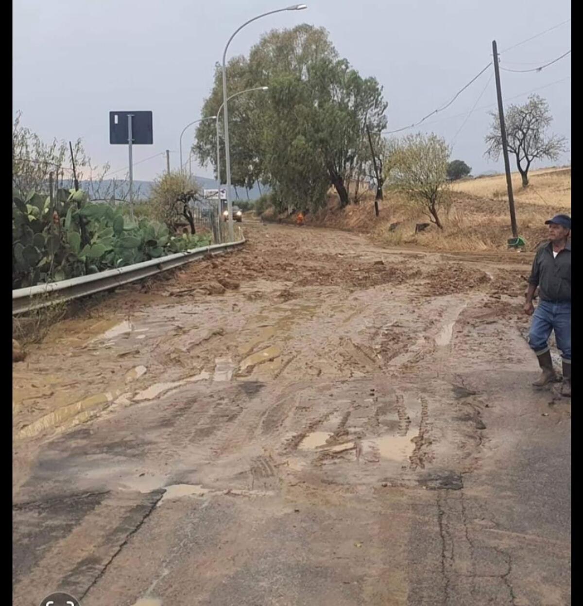 Nubifragio a Gagliano Castelferrato - foto - 