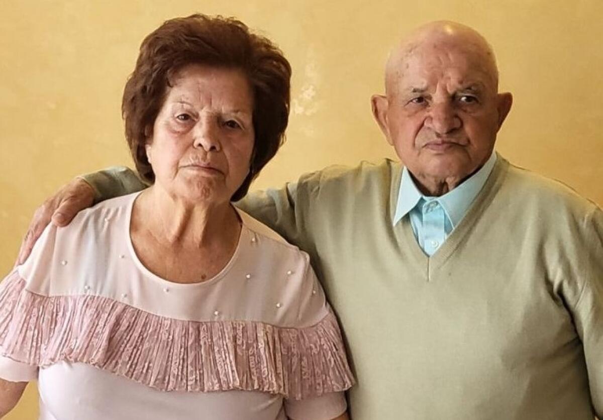 Nozze di titanio ad Aidone, i coniugi Di Marco festeggiano 70 anni di matrimonio - 