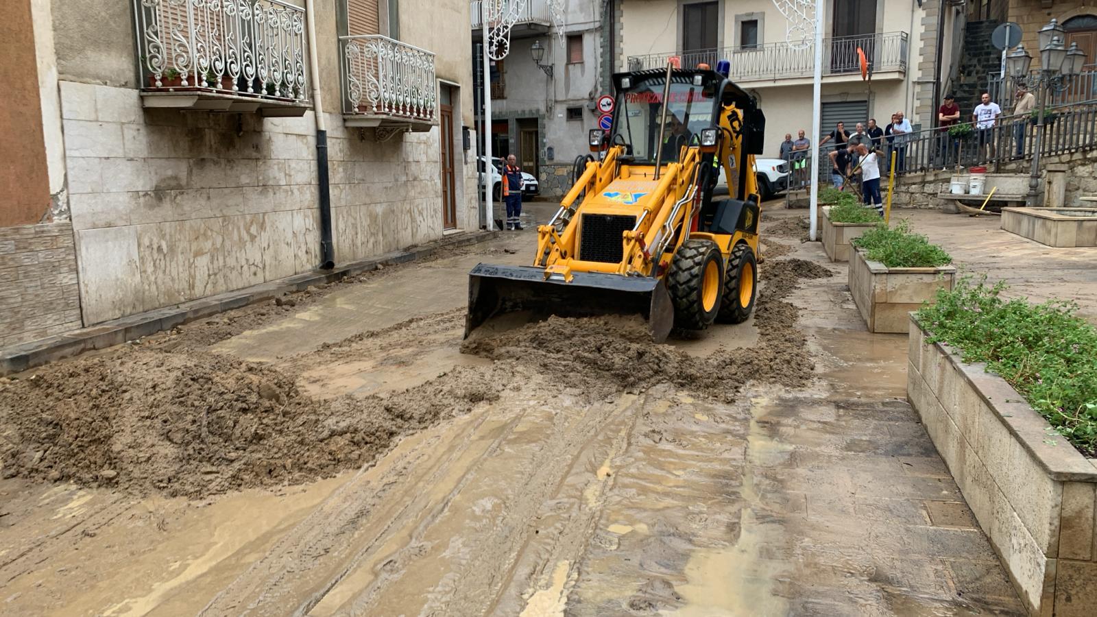 Nubifragio. Gagliano C.to: sgomberati gli abitanti del quartiere San Cono