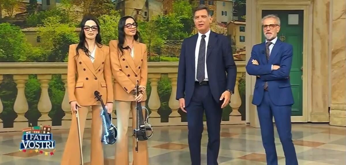 Gagliano C.to. Violiniste chic si sono esibite su Rai 2, accompagnate dal loro padre - 