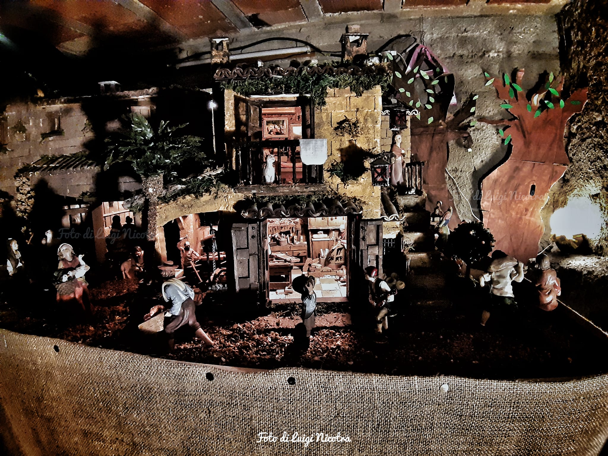 Enna: quartiere Fundrisi, i Presepi 2024