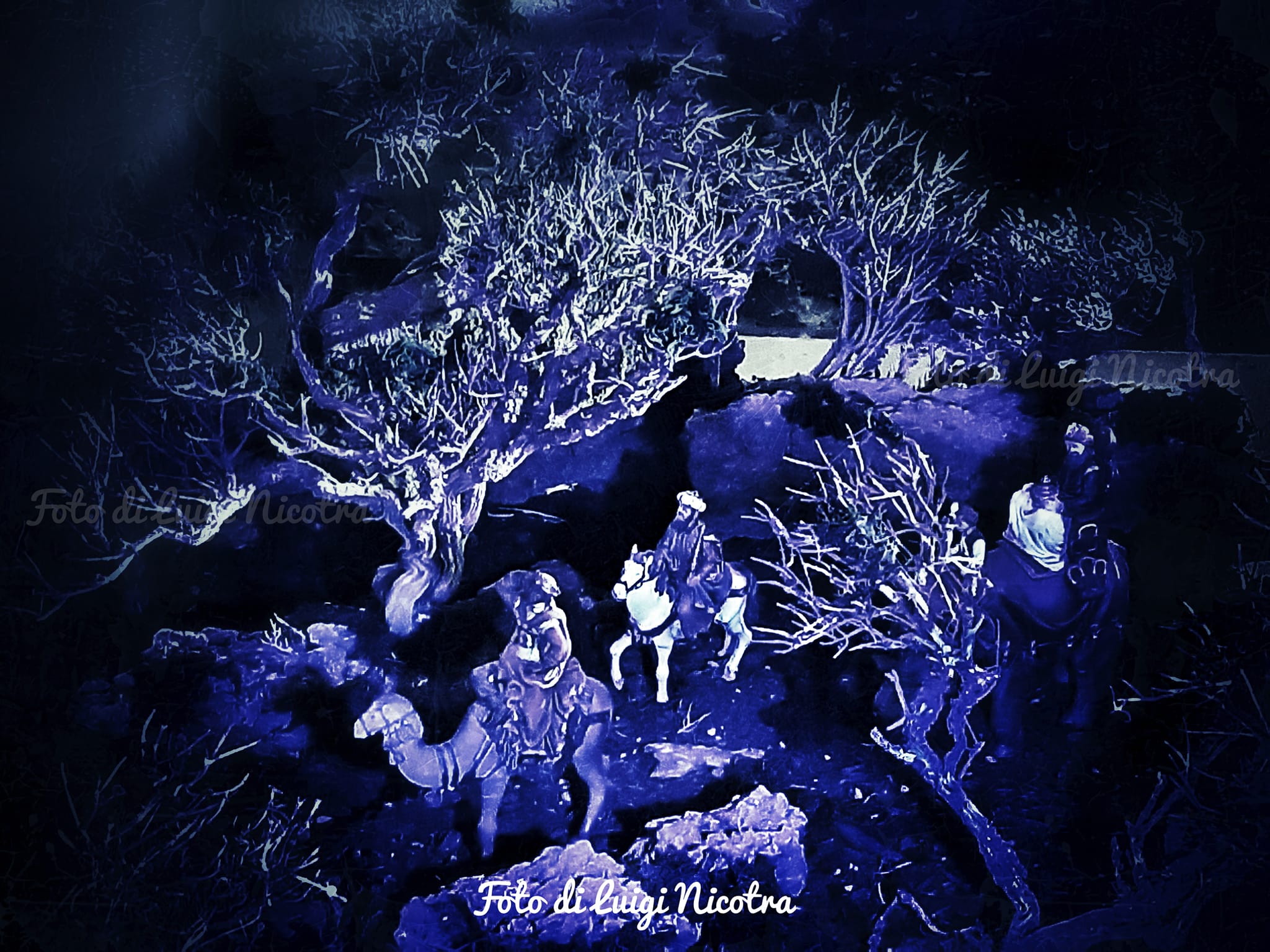 Enna: quartiere Fundrisi, i Presepi 2024