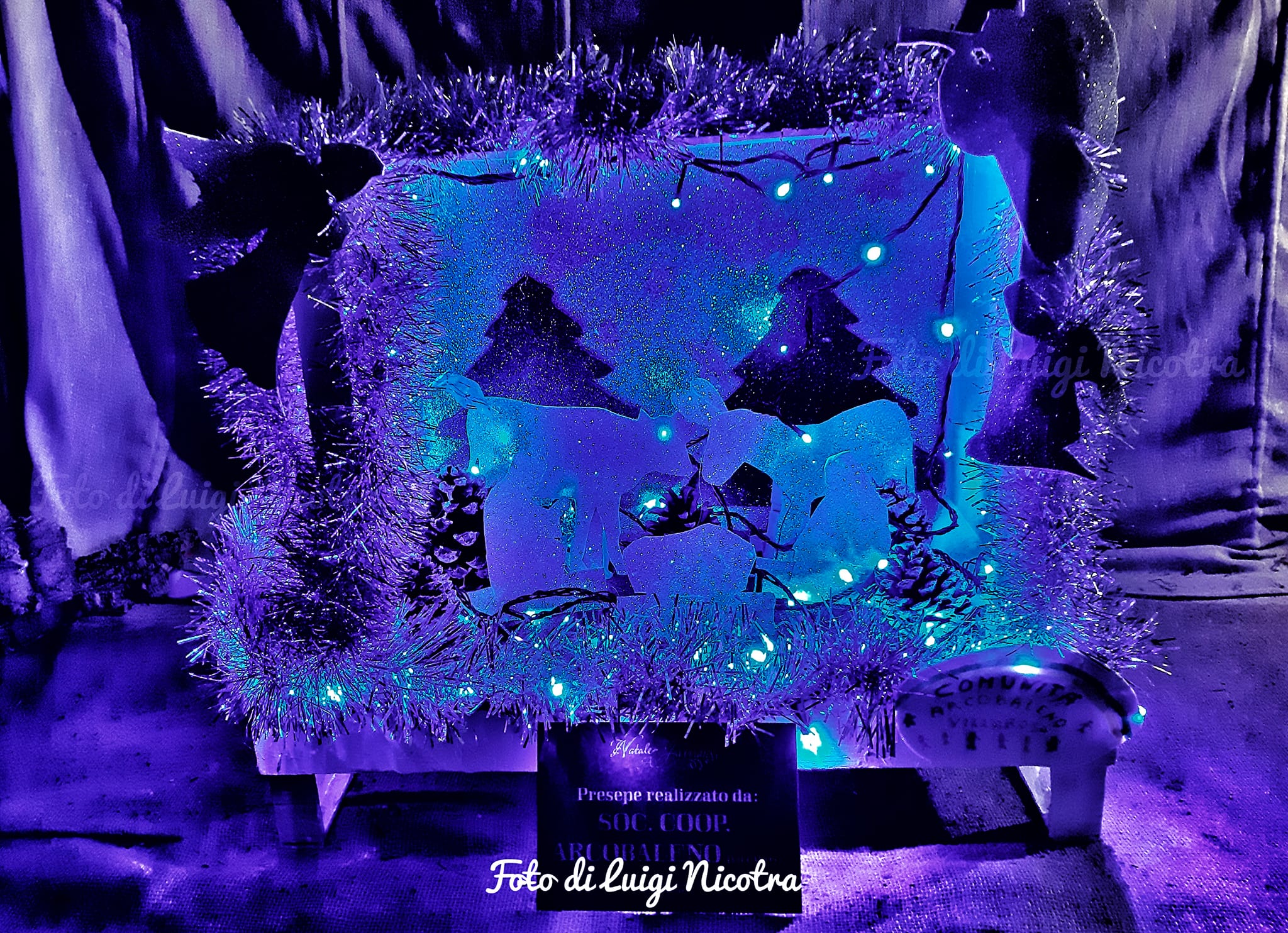 Enna: quartiere Fundrisi, i Presepi 2024