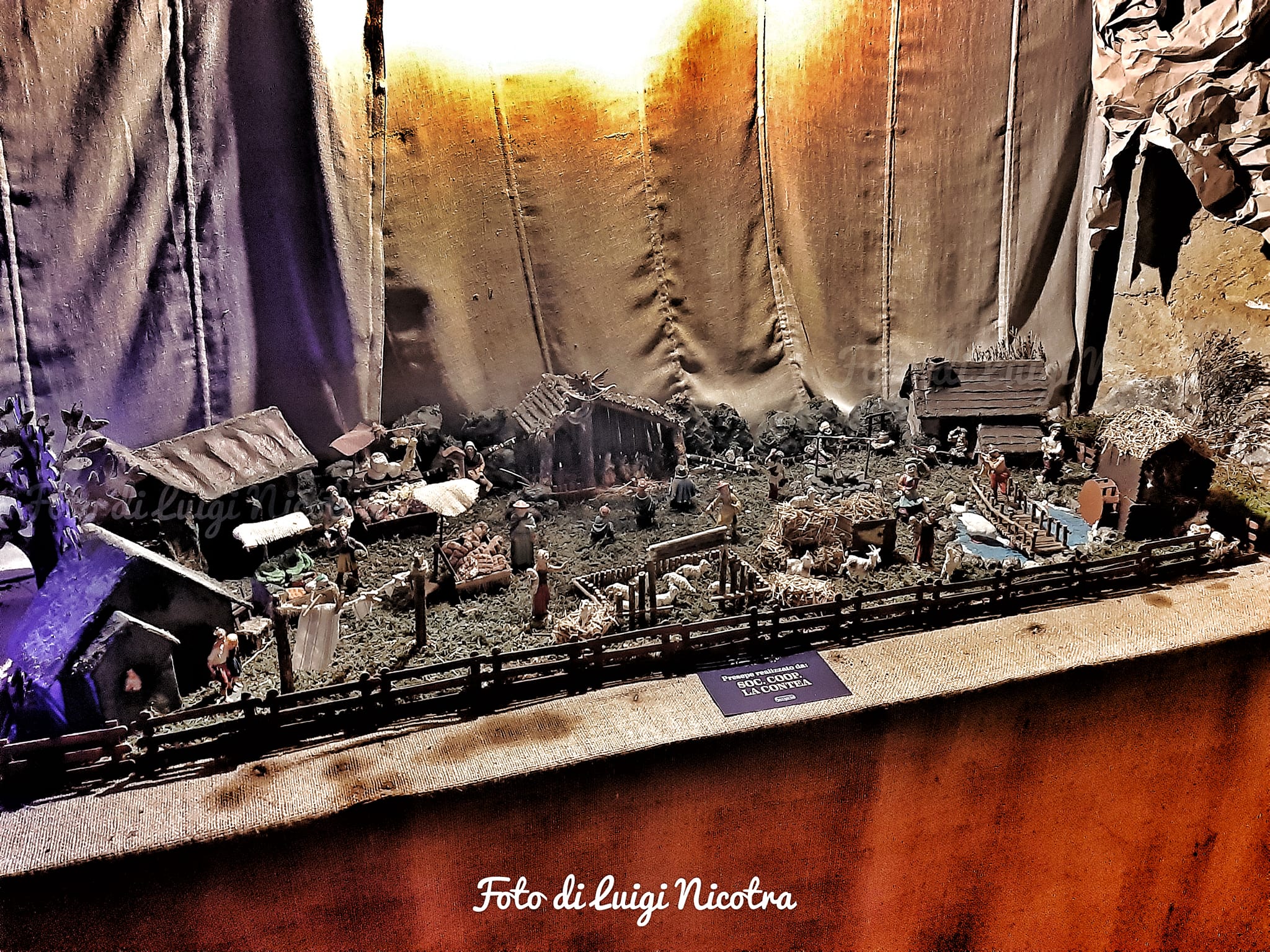 Enna: quartiere Fundrisi, i Presepi 2024