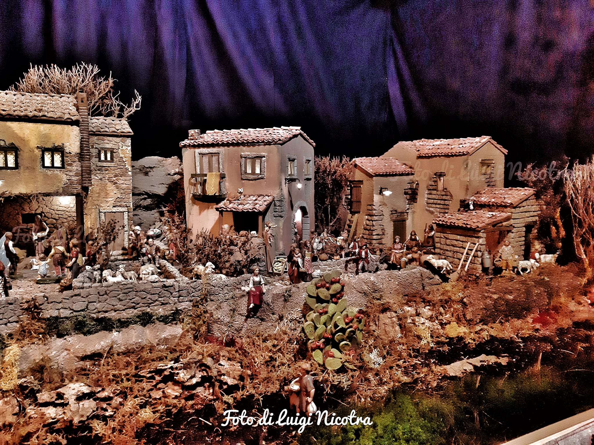 Enna: quartiere Fundrisi, i Presepi 2024