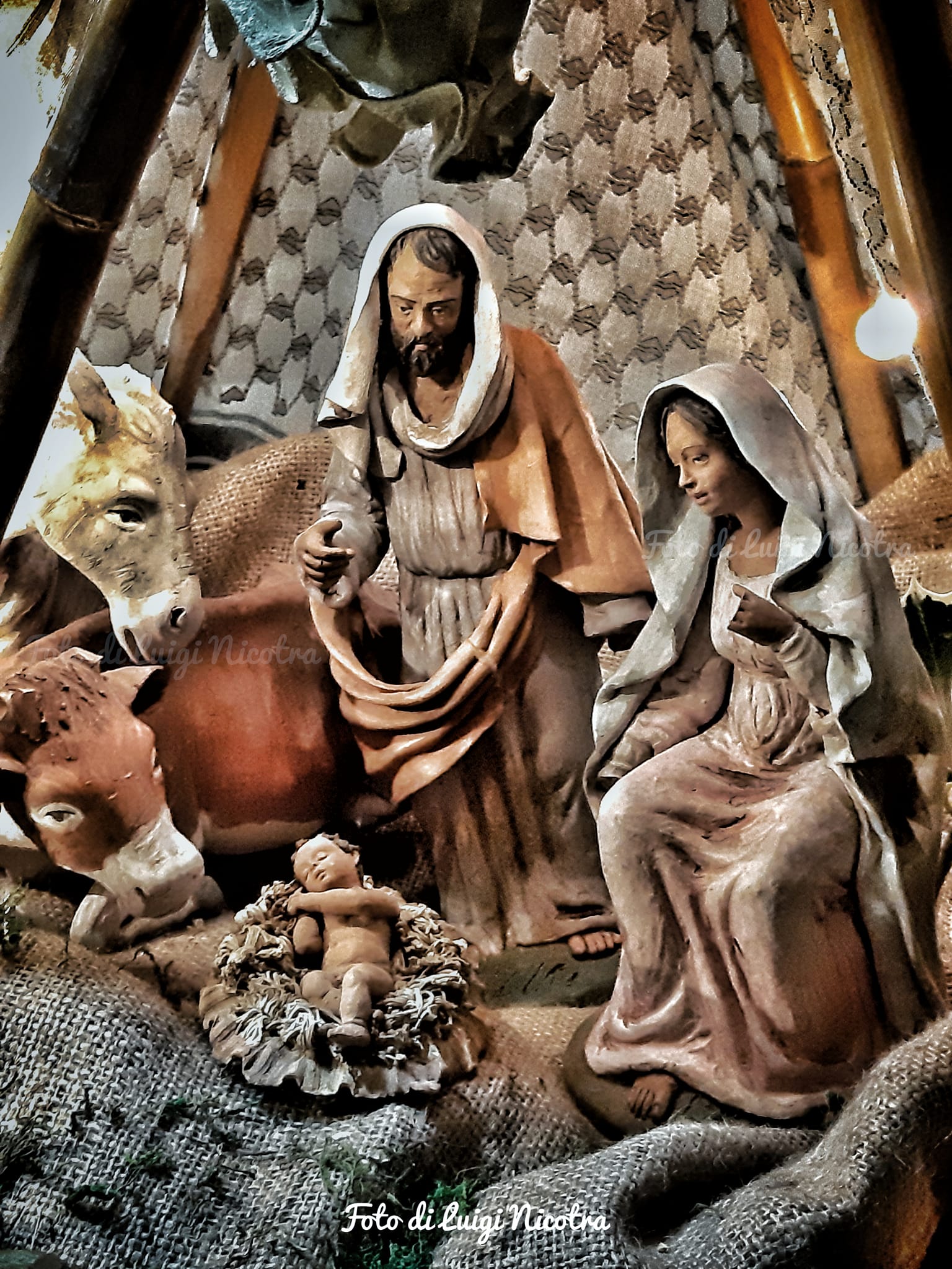 Enna: quartiere Fundrisi, i Presepi 2024