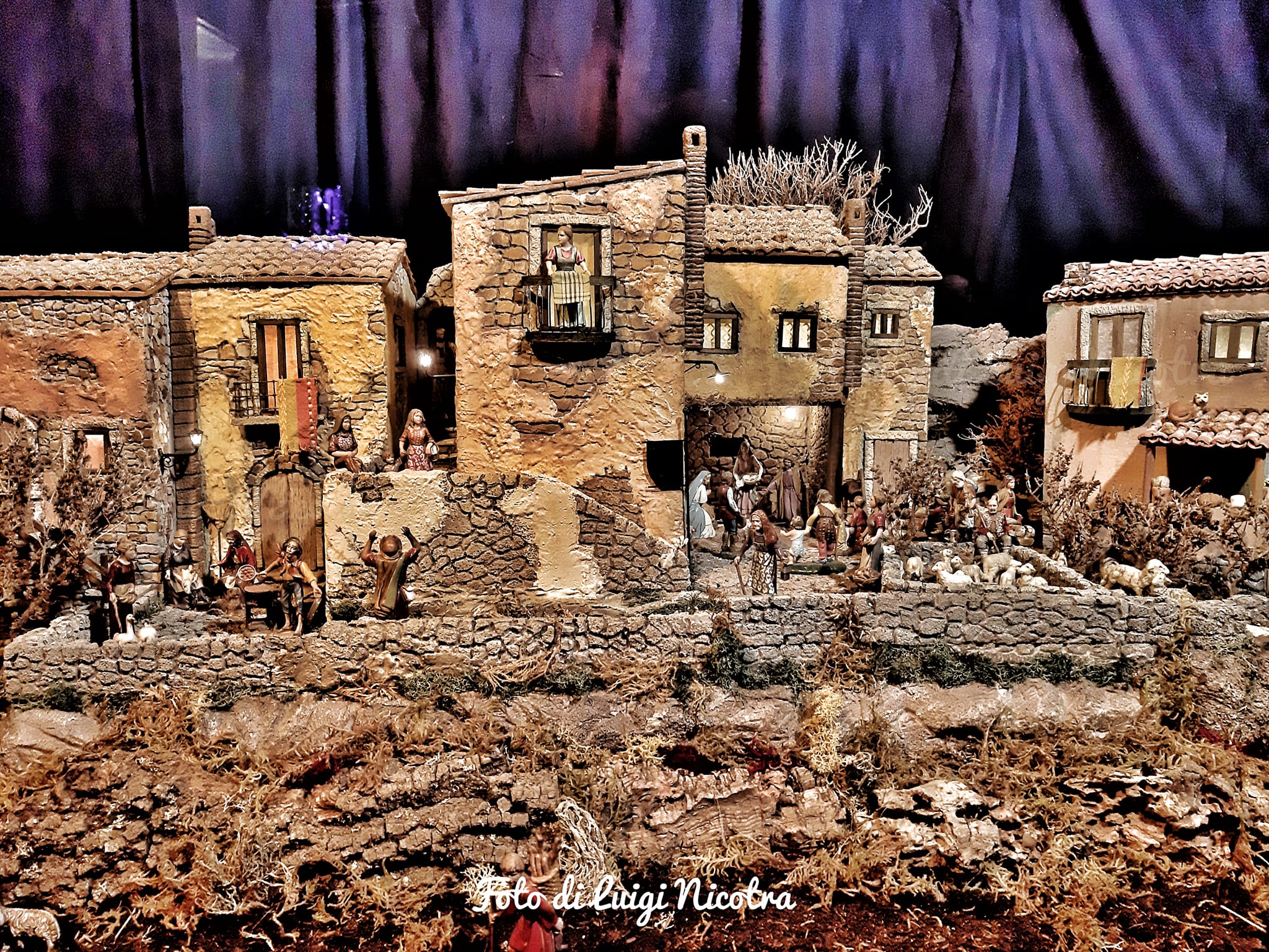 Enna: quartiere Fundrisi, i Presepi 2024