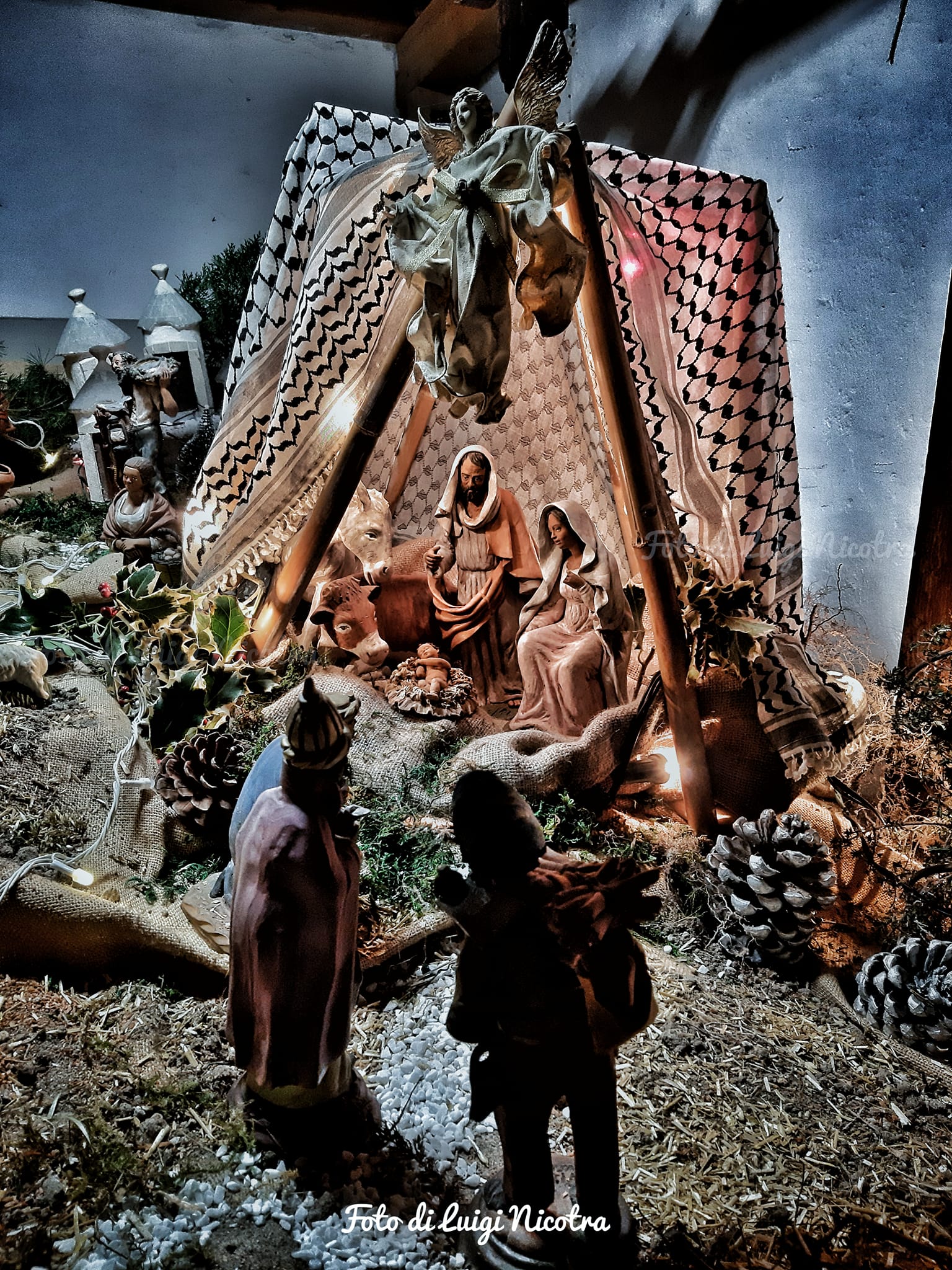 Enna: quartiere Fundrisi, i Presepi 2024