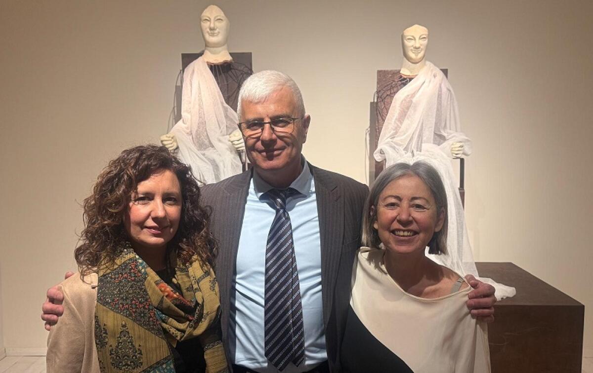 Al Museo di Aidone, nuovo allestimento della sala degli Acroliti e della Testa di Ade - 