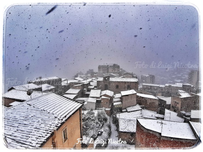 "a paisana" la nebbia di Enna