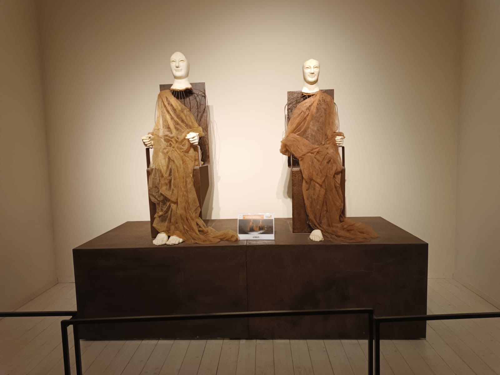 Al Museo di Aidone, nuovo allestimento della sala degli Acroliti e della Testa di Ade