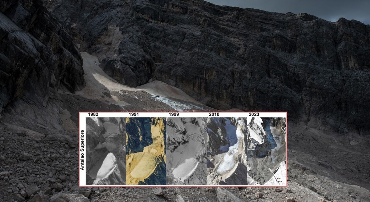 I ghiacciai delle Dolomiti stanno scomparendo - 