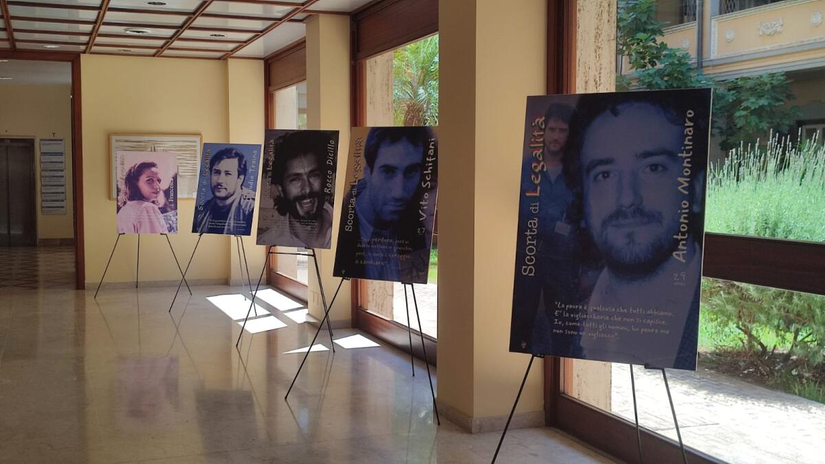 Anniversario via D'Amelio, mostra studenti liceo artistico di Enna - 