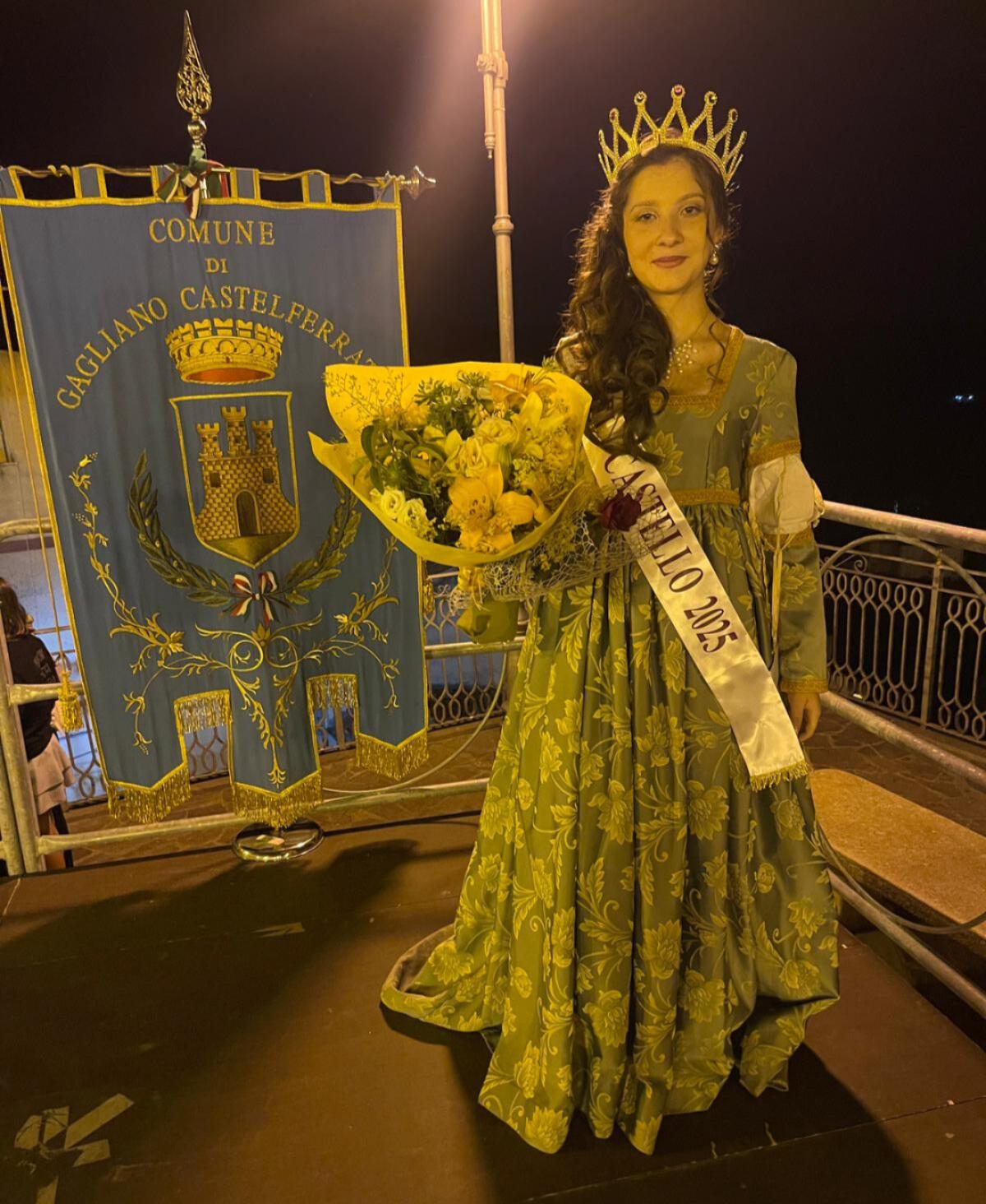 Gagliano C.to: eletta la Dama del Castello 2025 - Gagliano Dama del Castello 2025