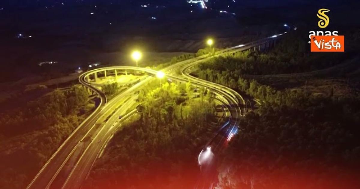 A19 Palermo-Catania nuovo impianto a Led illuminerà il viadotto Euno a Enna - 