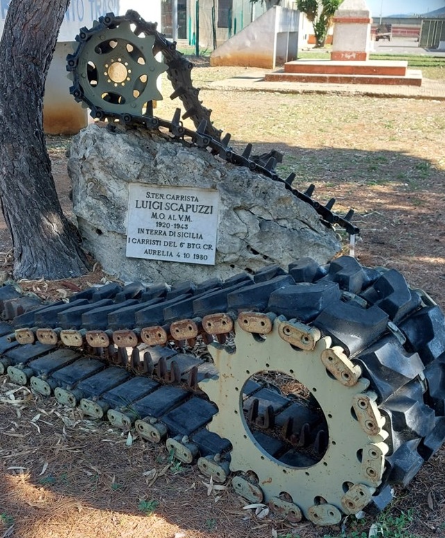 Civitavecchia: onorato il tenente Luigi Scapuzzi, morto in combattimento a Leonforte il 21 luglio1943
