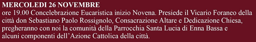 Enna. Beato Girolamo De Angelis Parrocchia S.Bartolomeo festeggiamenti  - video