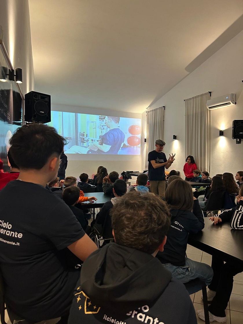 Aidone: alla scoperta dell’Universo con il Cielo itinerante. 50 bambini coinvolti nel progetto Italia brilla- Costellazioni 2025