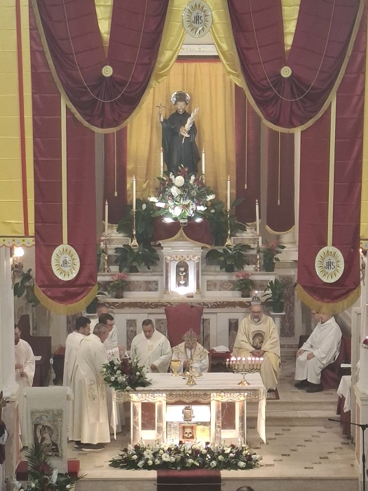 Enna. Beato Girolamo De Angelis: dedicazione della Chiesa e consacrazione dell’altare