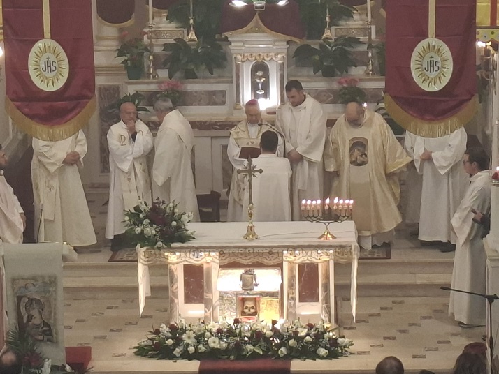 Enna. Beato Girolamo De Angelis: dedicazione della Chiesa e consacrazione dell’altare