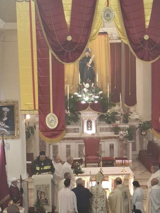 Enna. Beato Girolamo De Angelis: dedicazione della Chiesa e consacrazione dell’altare