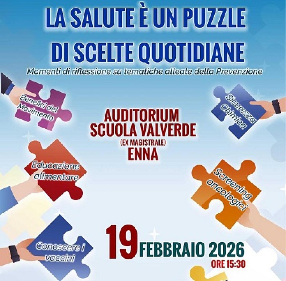 ASP Enna. La salute è un puzzle di scelte quotidiane - 