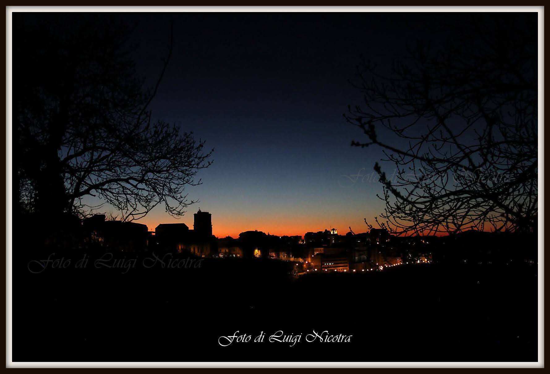 Tramonti da Enna e di Enna