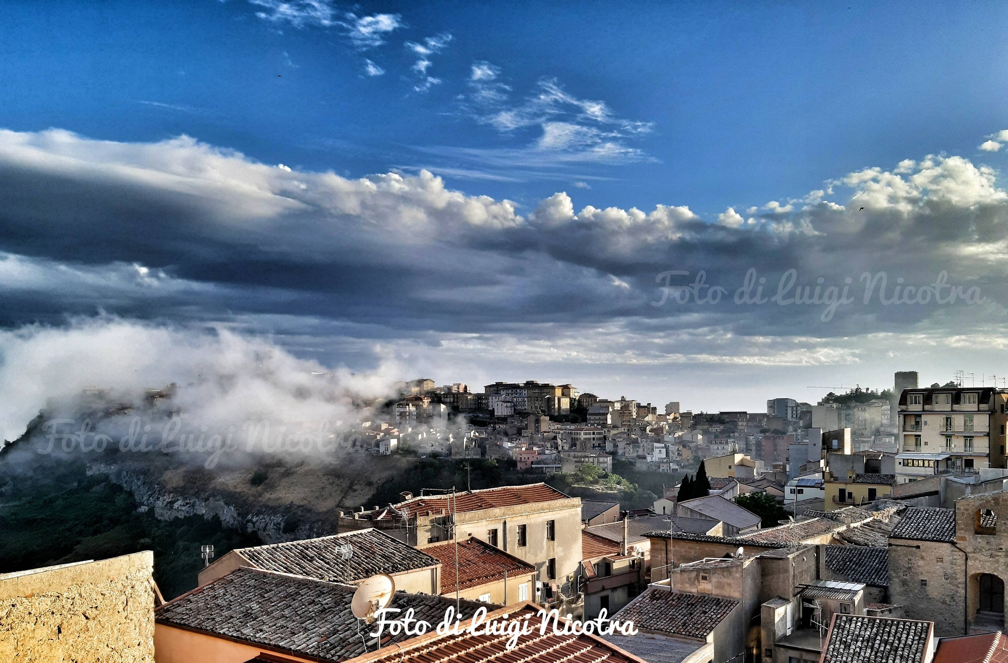 Tramonti da Enna e di Enna